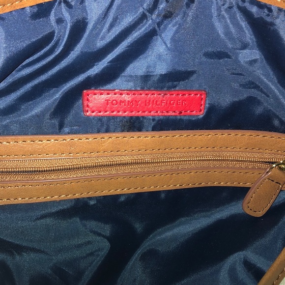 Large Stripped Canvas Tote Bag - Picture 3 of 6